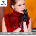 High quality fashion custom Women Leather Gloves